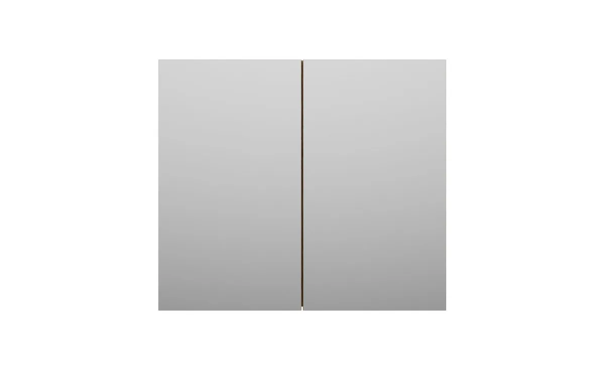 Bacci viseći kupatilski ormarić 2 vrata/ogledalo 80x19,9x70cm hrast