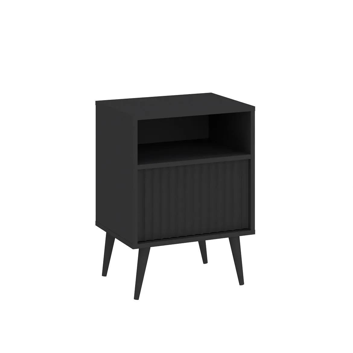Barcelona 1S nocnik 1fioka 47x40x64  antracit