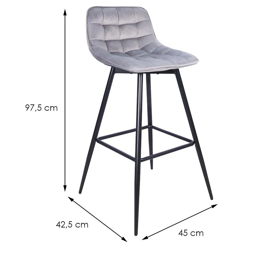 Barska stolica DM509 sv.siva