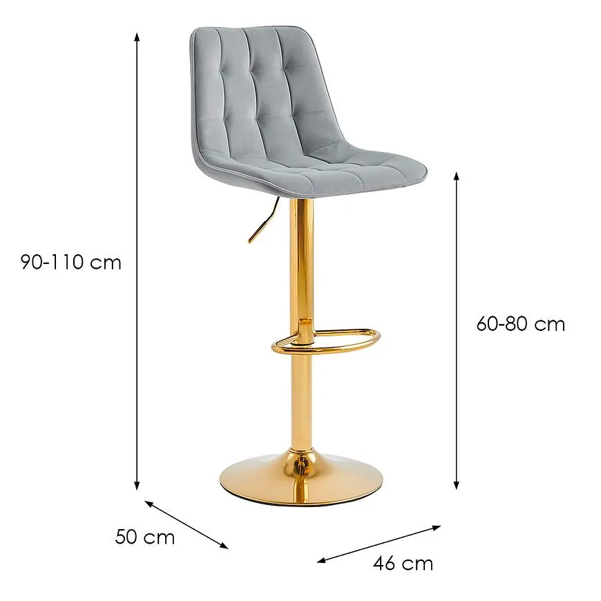 Barska stolica Layla 12028 siva