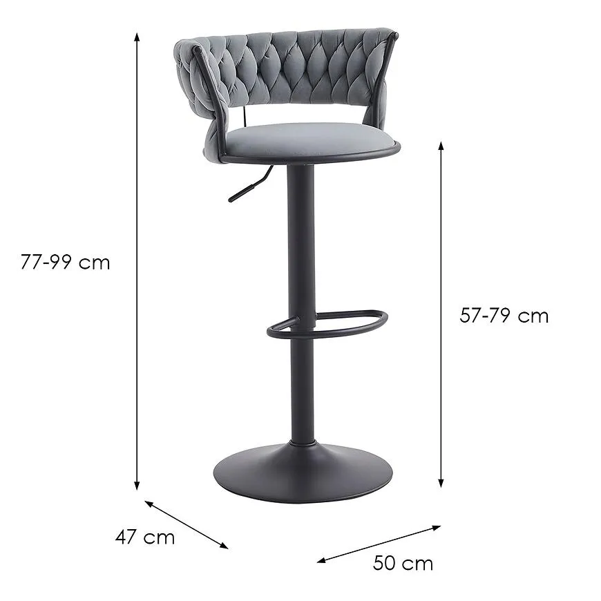 Barska stolica Lexi 12082 siva