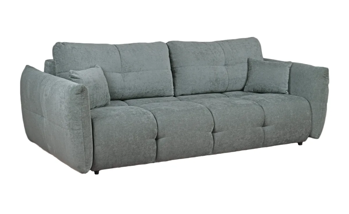 Base trosed sa ležajem 245x110x86 cm zelena