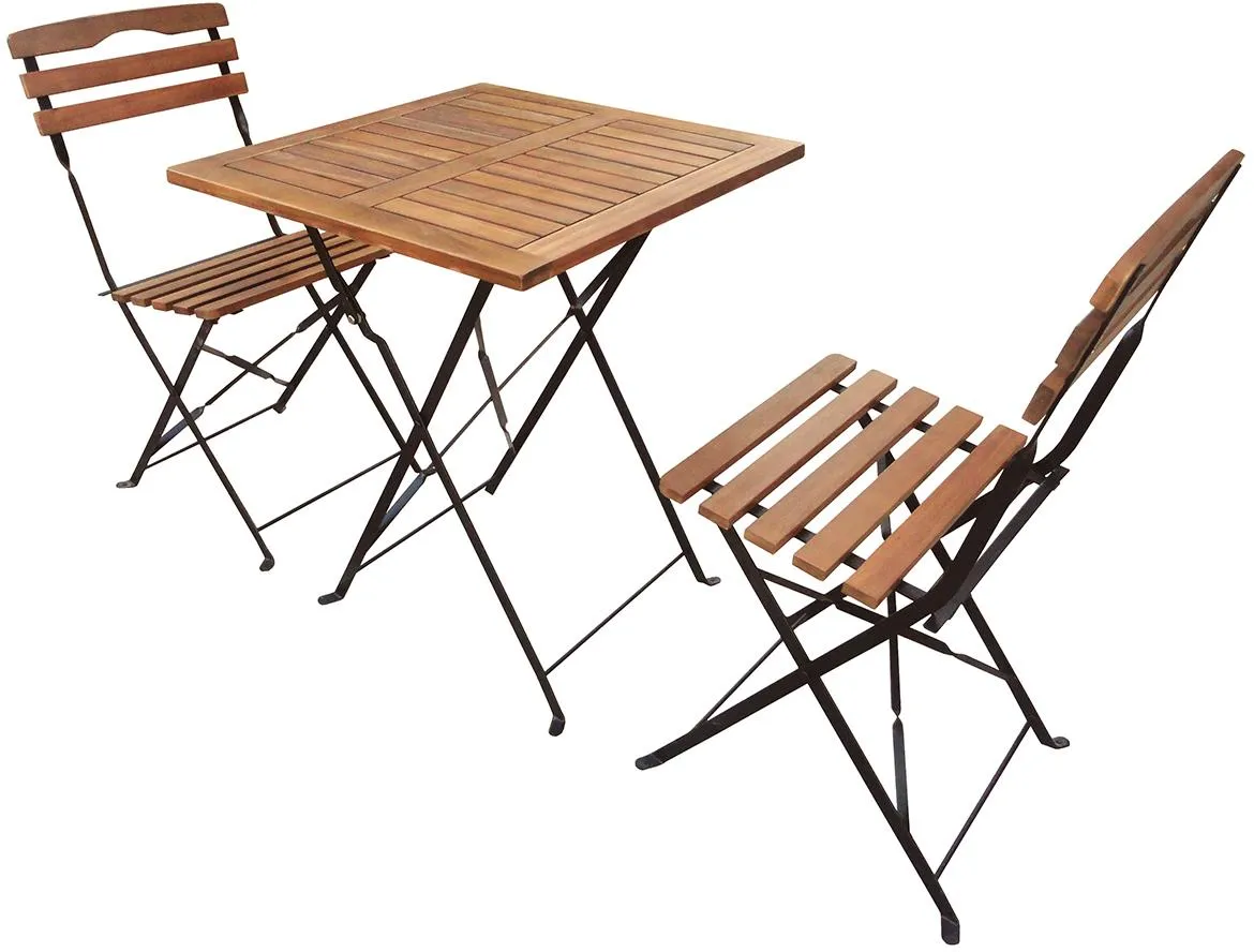 Baštenski set Bistro 2+1 drveni