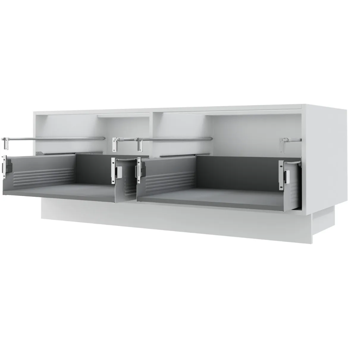 Baza 120 cm bela