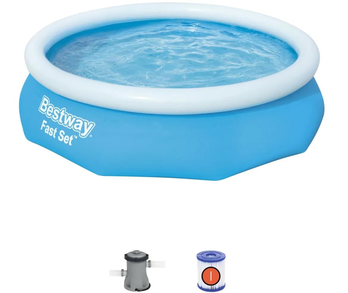 Bazen Bestway Fast set 3,05x0,76m s pumpom plavi