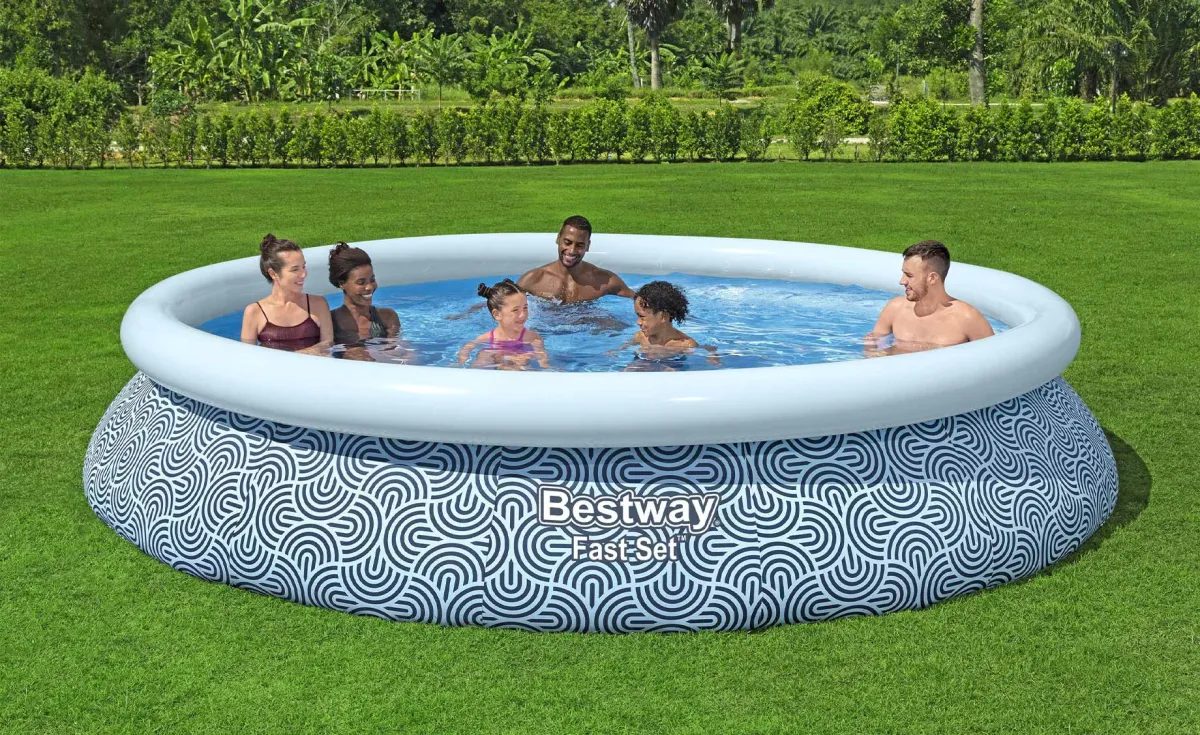 Bazen Bestway Fast Set s pumpom 3.96x0.84m new design 57376