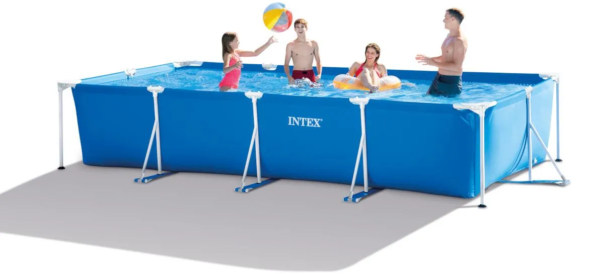 Bazen Intex s pumpom 4,5x2,2x0,84m pravougaoni plavi 28274NP