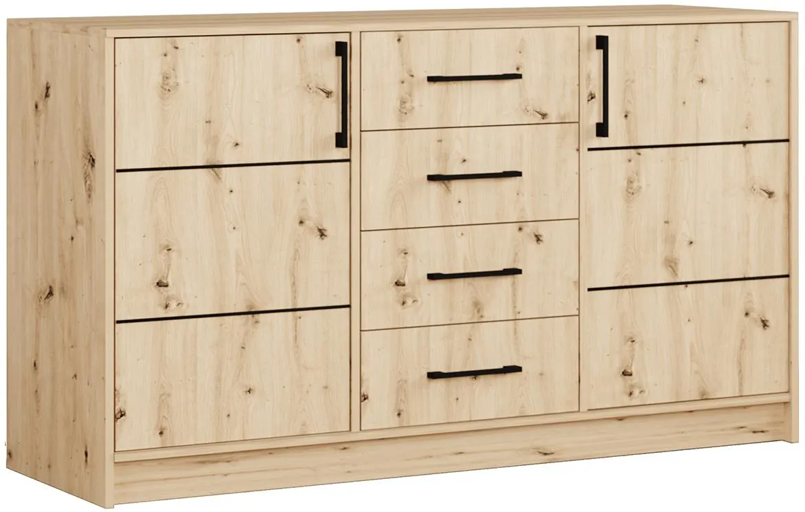 Belluno komoda 150X40X84 artisan hrast