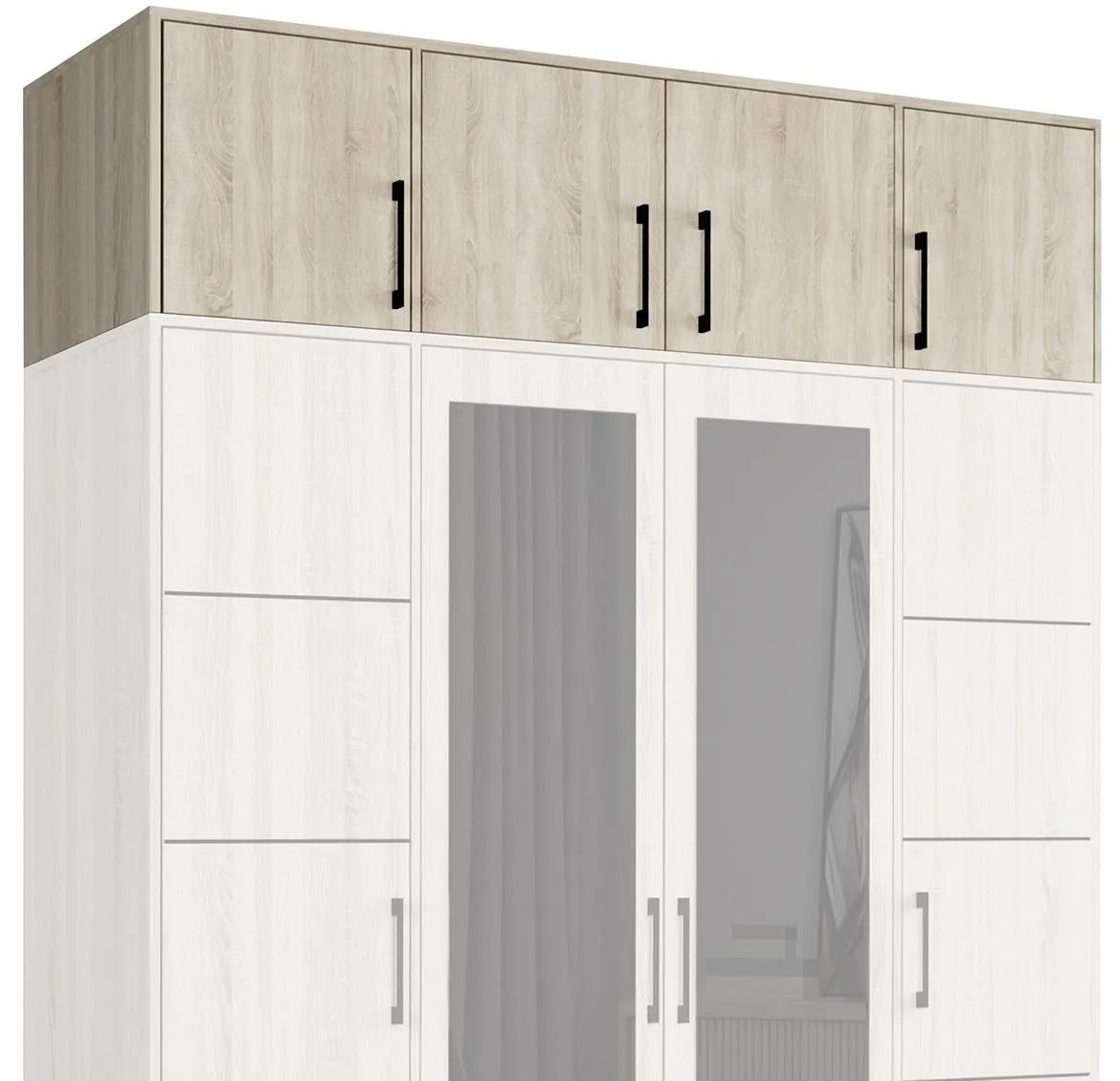 Belluno nadogradnja 4vrata 200x57,5x45 sonoma