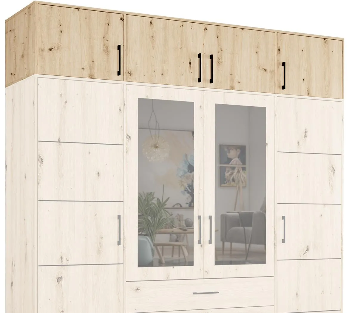 Belluno nadogradnja 4vrata 240x57,5x45 artisan hrast