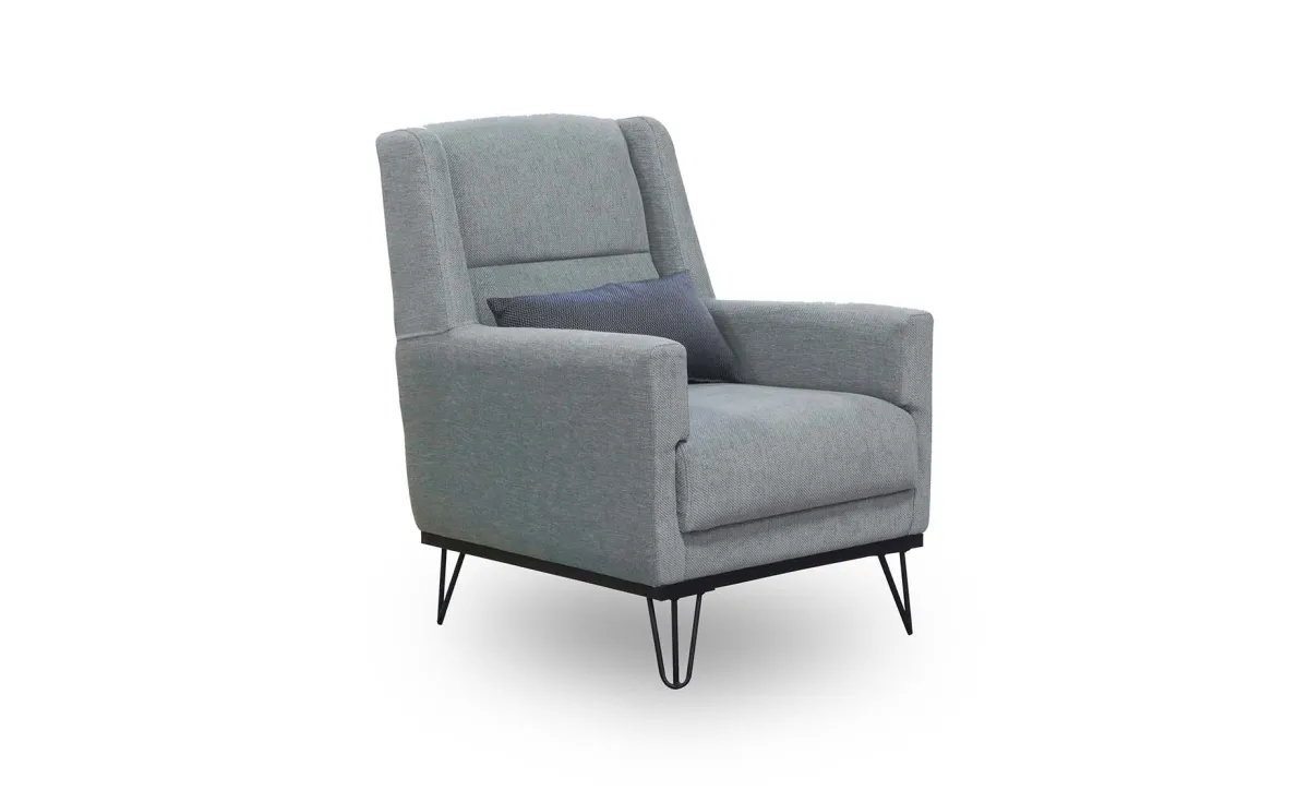 Bering fotelja siva 72x84x94cm