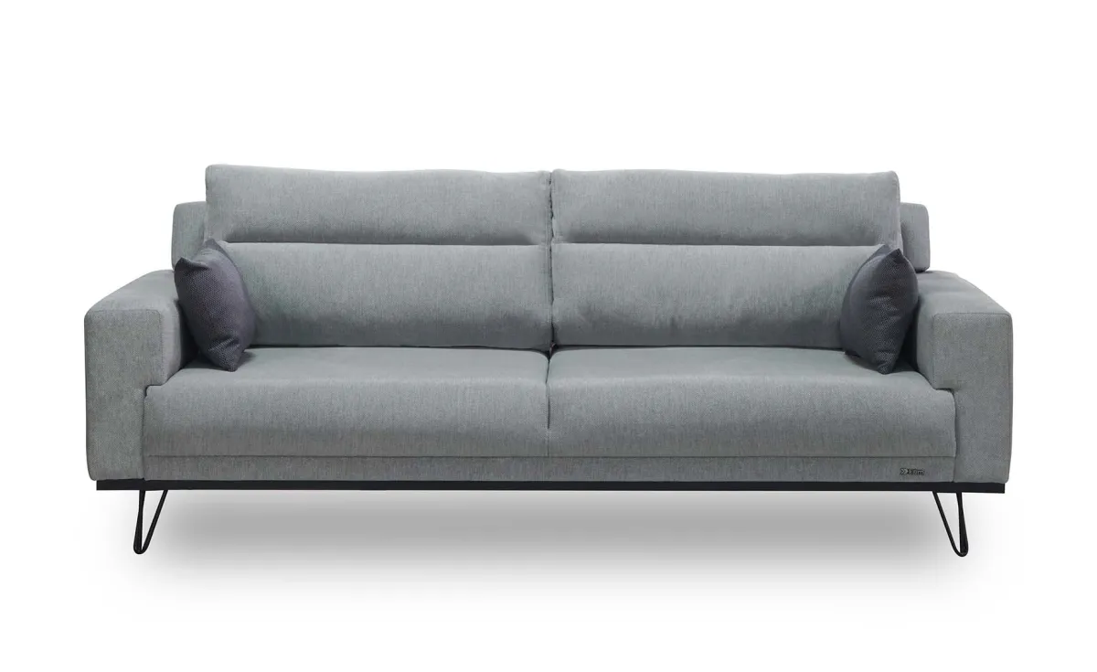 Bering trosed sa ležajem sivi 219x100x79cm