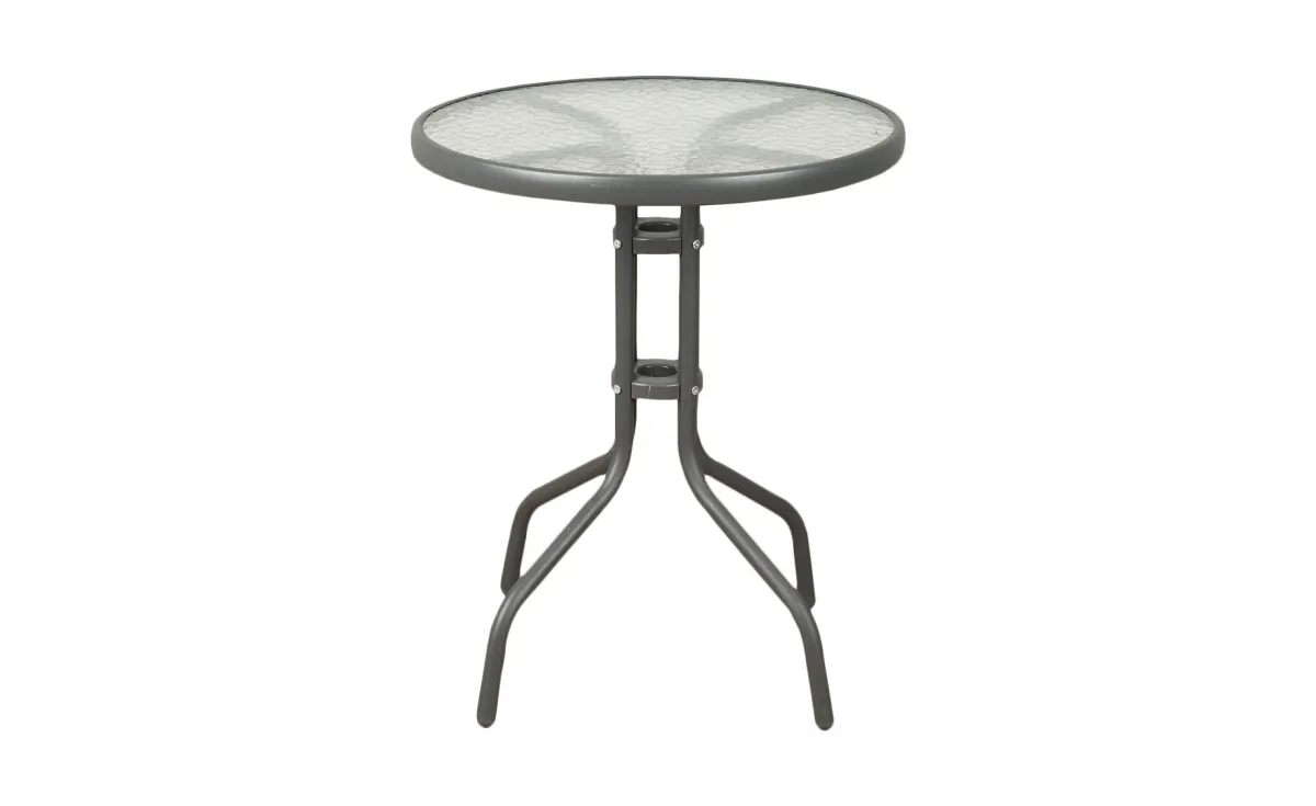 Bistro II sto sa staklom D60 cm