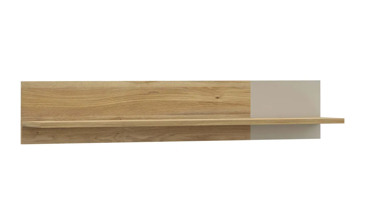 Bixbite polica 140x21,9x25,6 cm mauvella hrast/boja peska