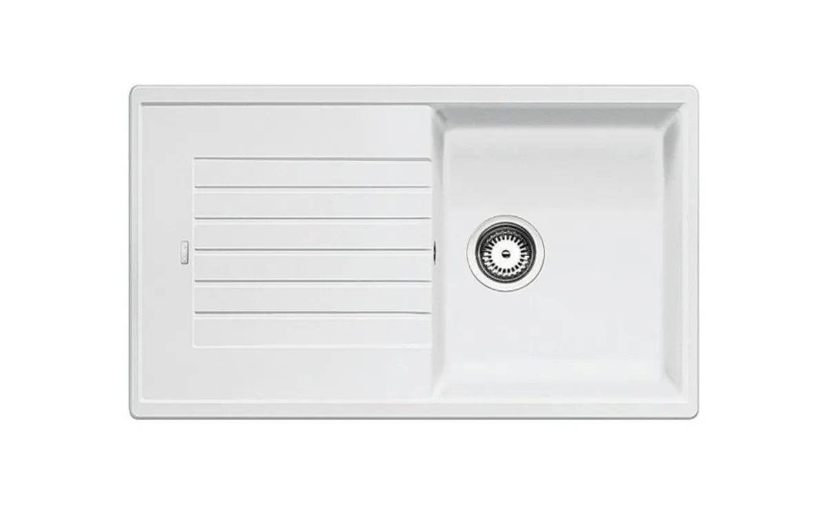 Blanco ZIA 5S silgranit sudopera 86x50 PDur bela