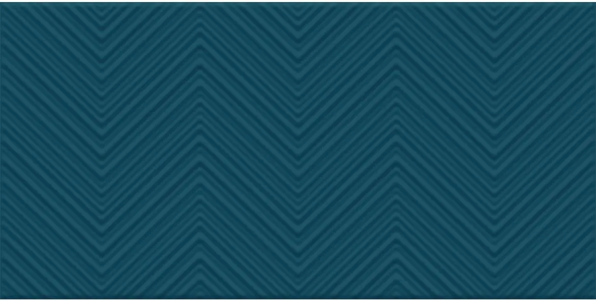 Blue Chevron Mat 30/60 Rect.