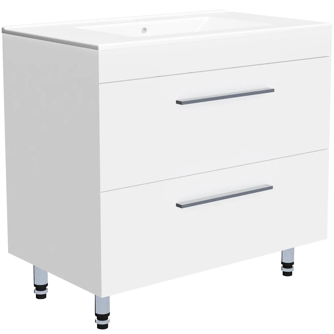 Boa Vista baza sa umivaonikom 80 2 fioke 84x80x45,6 cm bela