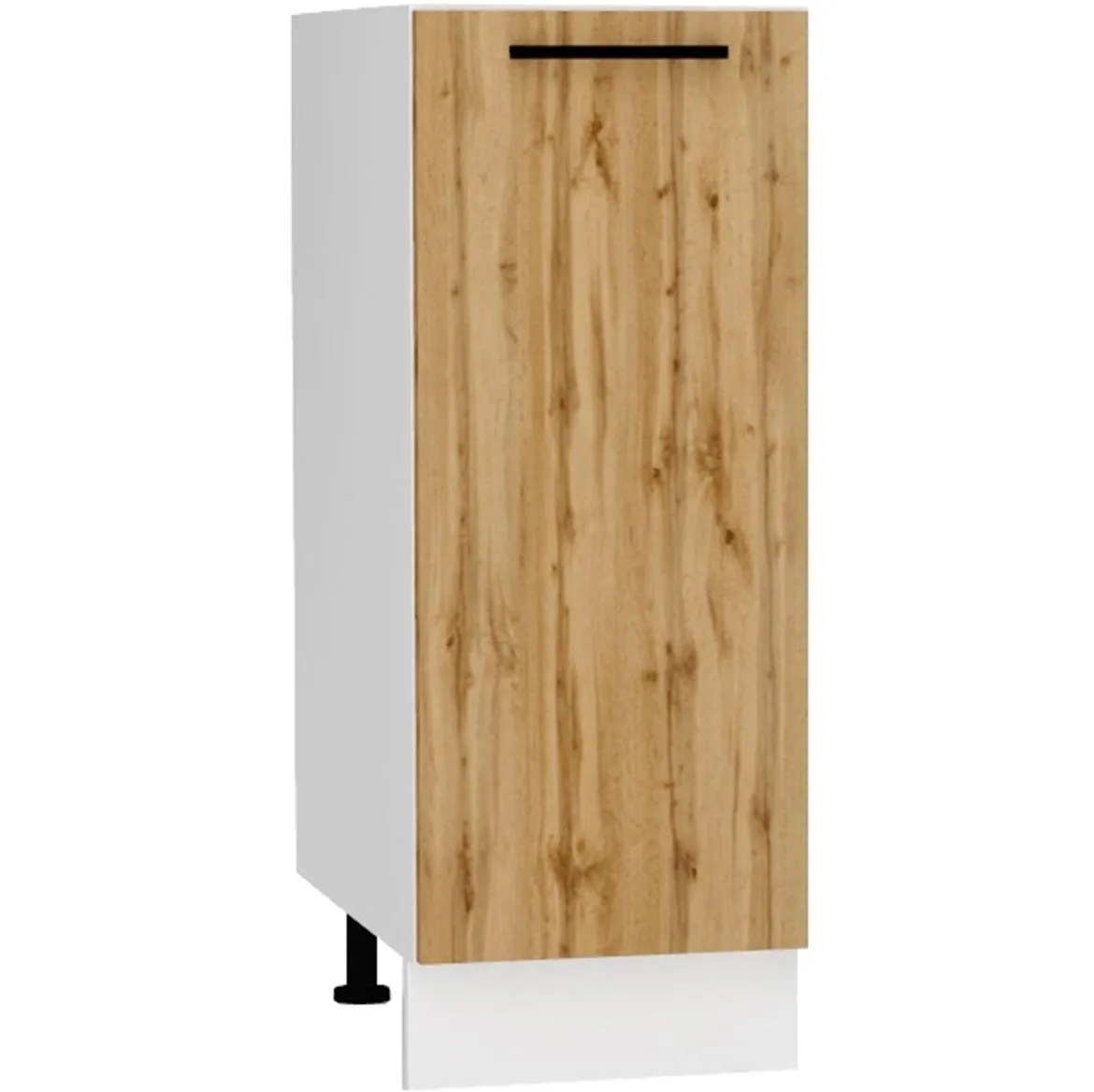 Bono D30 Pl kuhinjski element 1 vrata 30x52,4x82 cm beli/natur (wotan hrast)