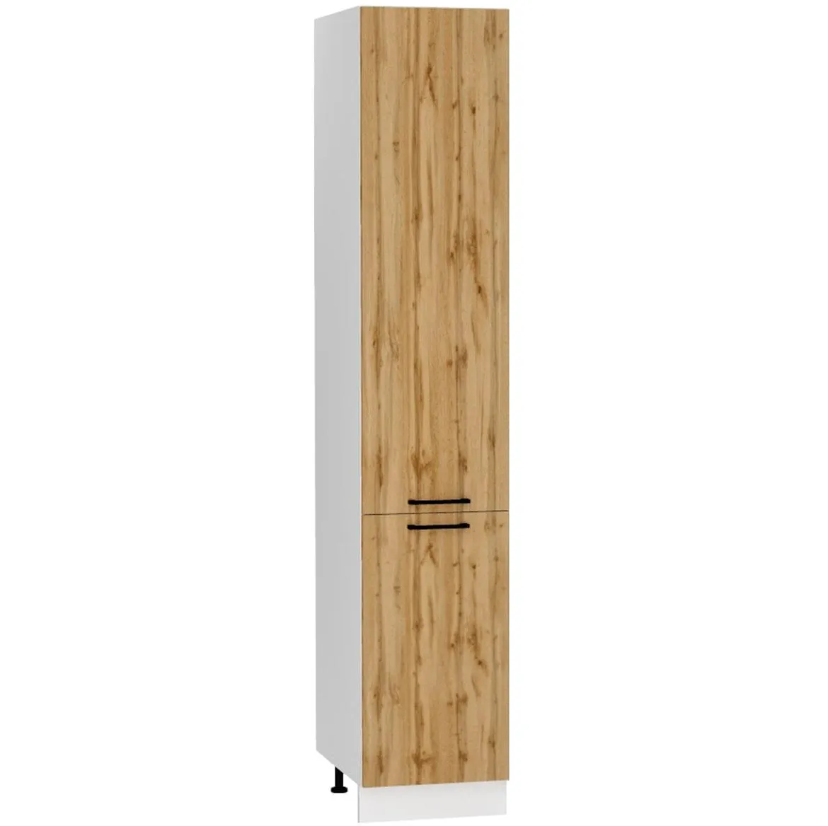Bono D40sl 2133 Pl 2fr kuhinjski element 2 vrata 40x56x213,3 cm beli/natur (wotan hrast)