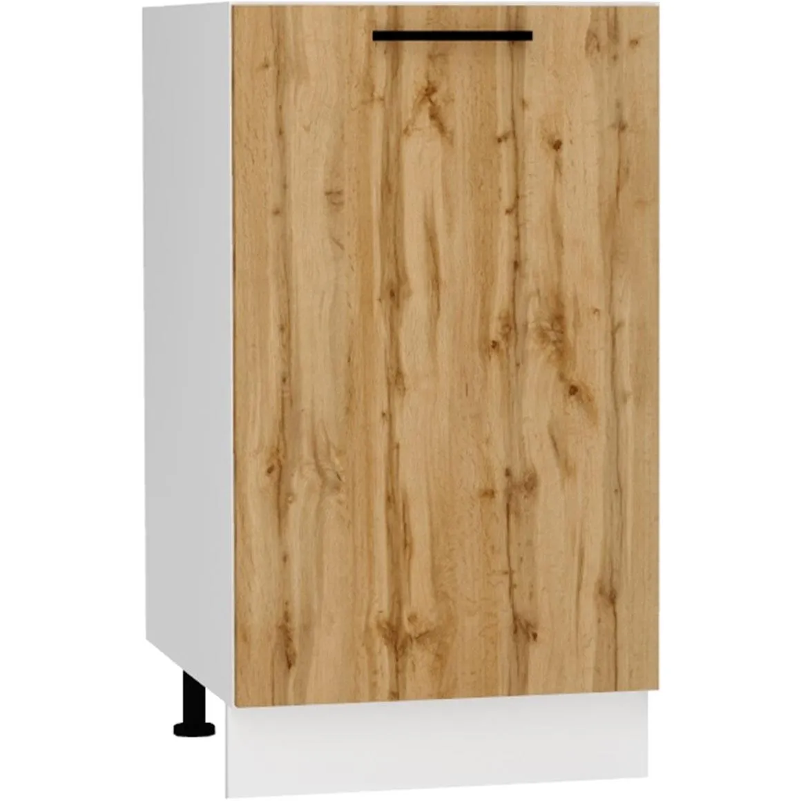 Bono D45 Pl kuhinjski element 1 vrata 45x52,4x82 cm beli/natur (wotan hrast)