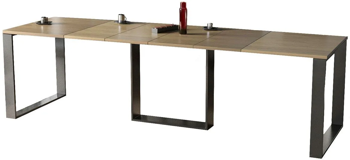 Borys-210 produživi sto 130 (210)x80x76 hrast natur