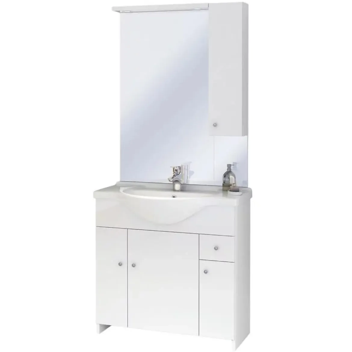 Bratislava set D75 ormaric s umivaonikom 70x33,3x80 cm beli