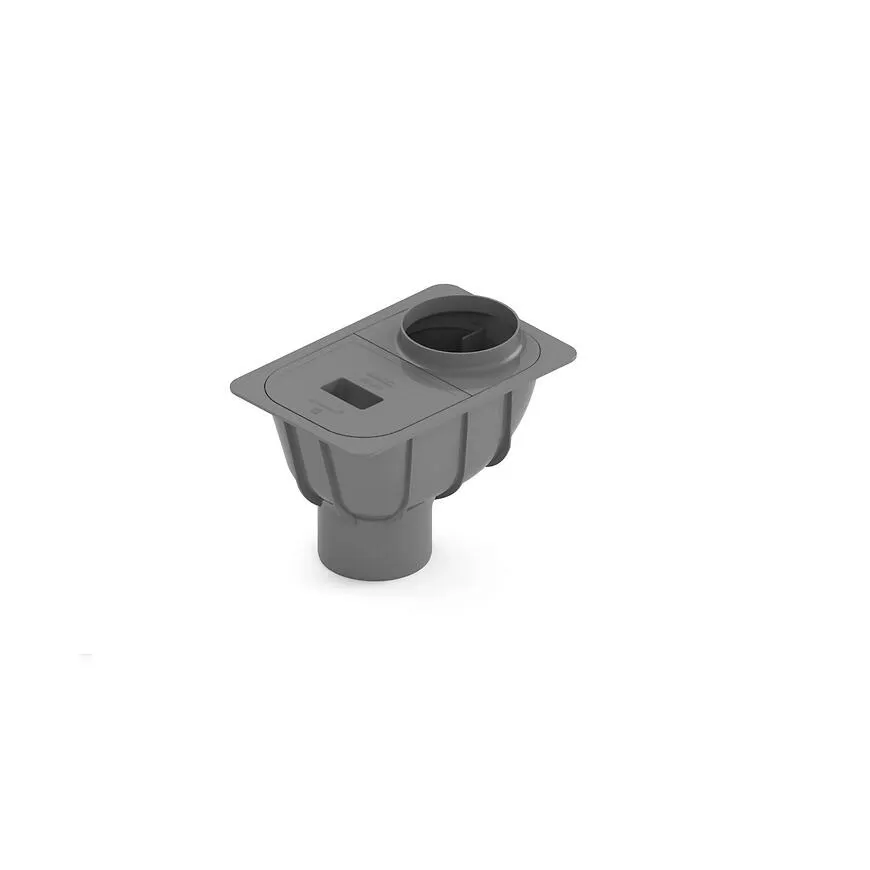 Bra?za rezervoar za sediment 110 mm PVC grafit