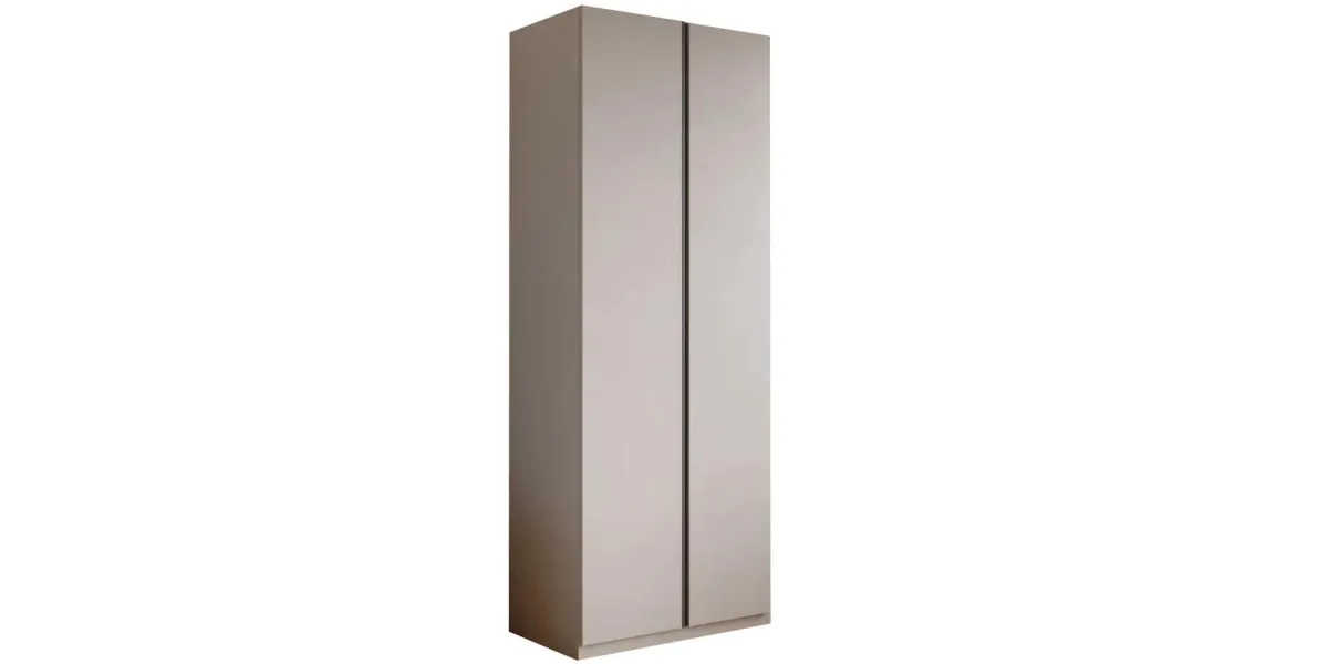 Brema otklopni ormar 92x55x240 cm kašmir/antracit
