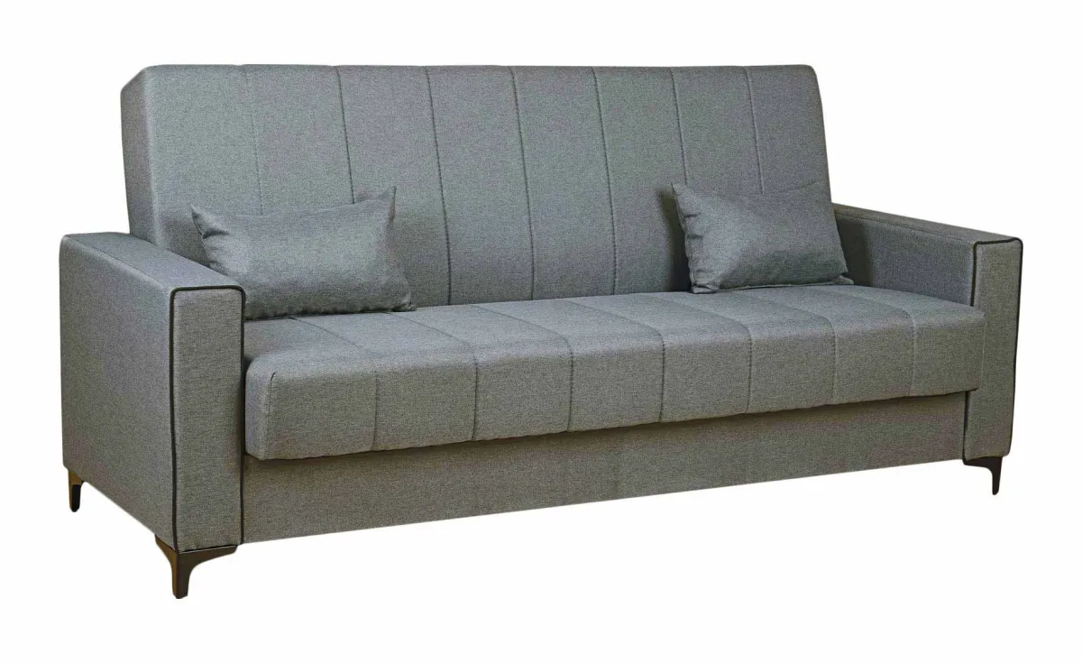 Brixton trosed sa ležajem 216x86x91 cm tamno sivi