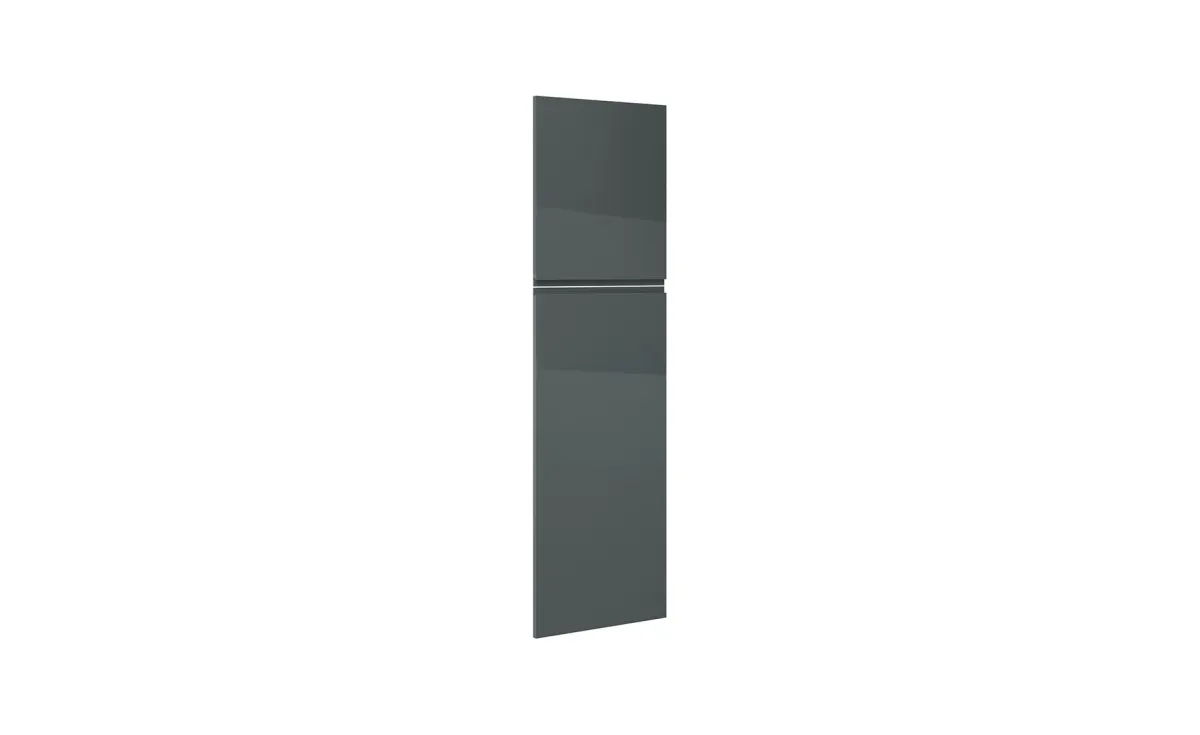 Brooklyn 2 vrata za ormar frižidera 60x2x204cm siva