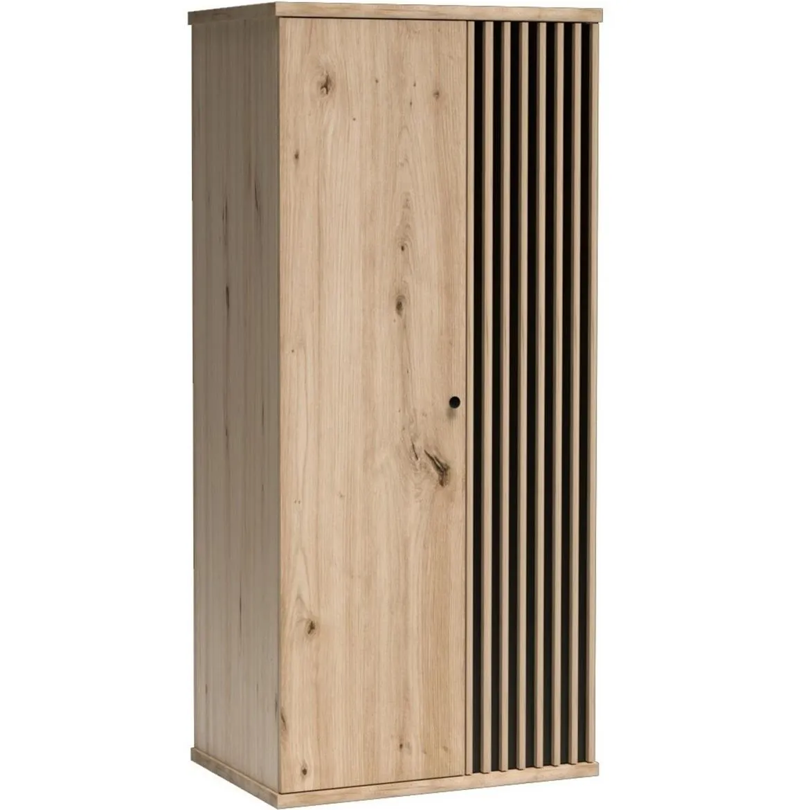 Cali ormar 2 vrata 86,4x58x191 natur/crni