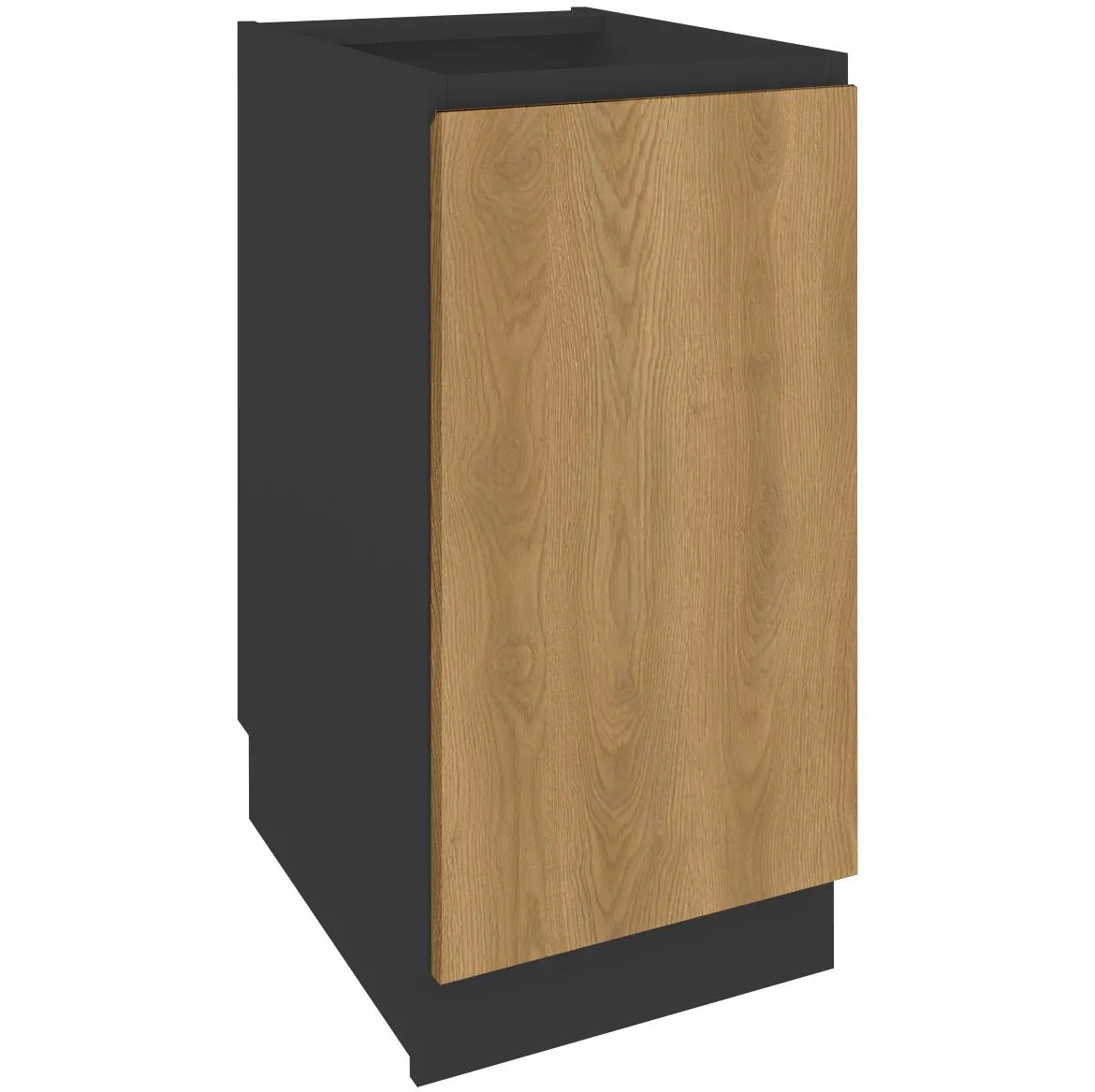 Campari D4 kuhinjski element 1 vrata 40x54x87 cm crni/hrast