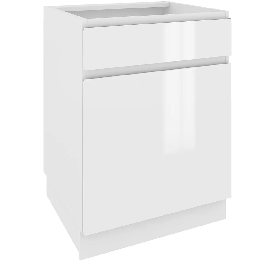 Campari DZS6 kuhinjski element 1 fioka+1 vrata 60x54x72 cm beli visoki sjaj