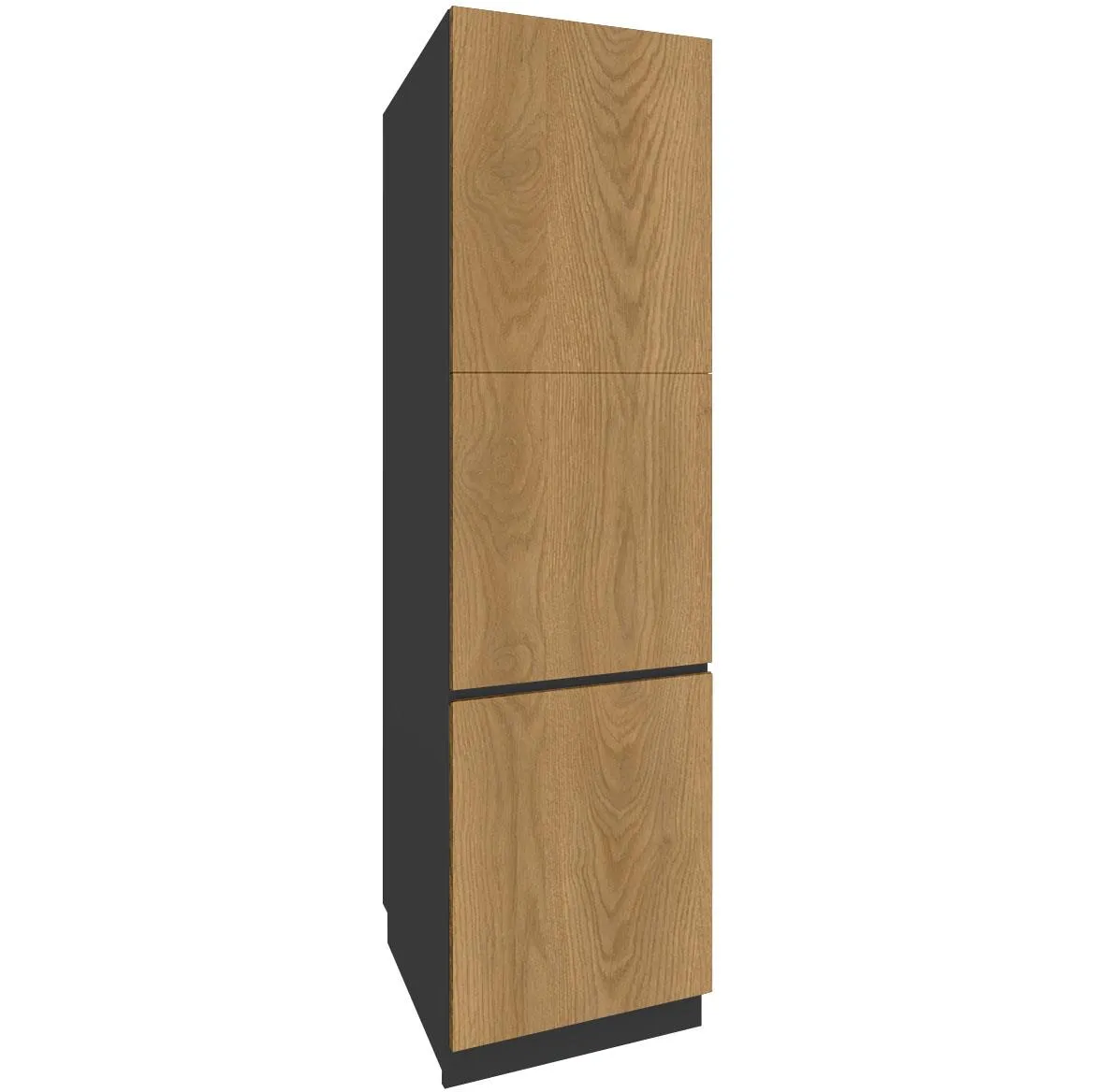 Campari SPD4 kuhinjski element 2 vrata 40x58x218,7 cm crni/hrast