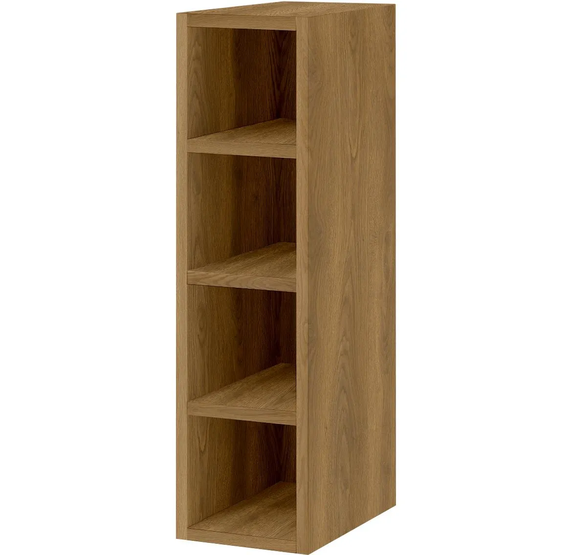 Campari WK20/72 viseci kuhinjski element 4 otvora 20x30x72 cm crni/hrast
