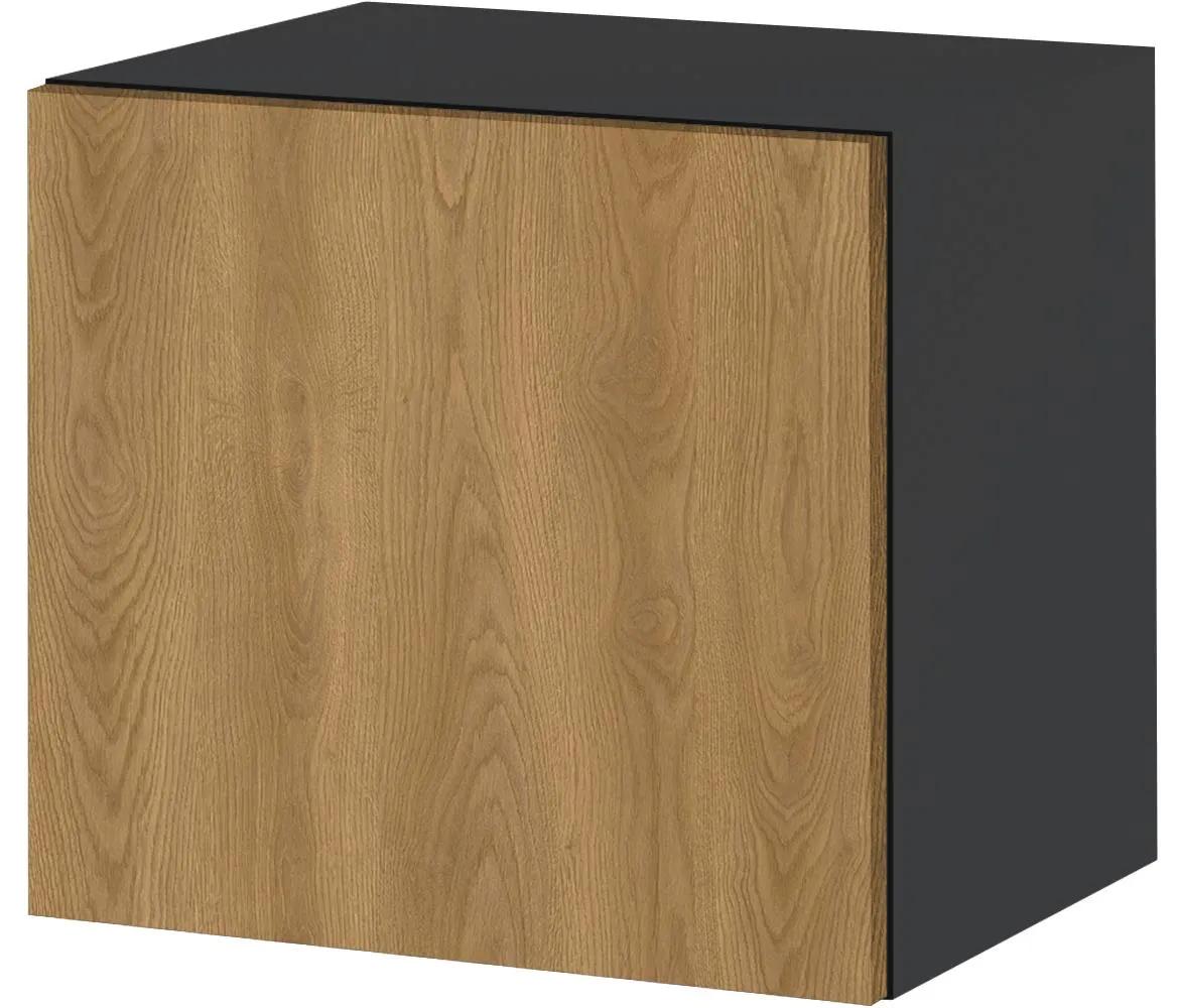 Campari WO4/36 viseci kuhinjski element 1 vrata 40x32x36 cm crni/hrast