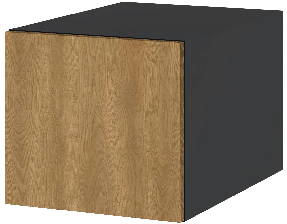Campari WOG4/36/58 viseci kuhinjski element 1 vrata 40x58x36 cm crni/hrast