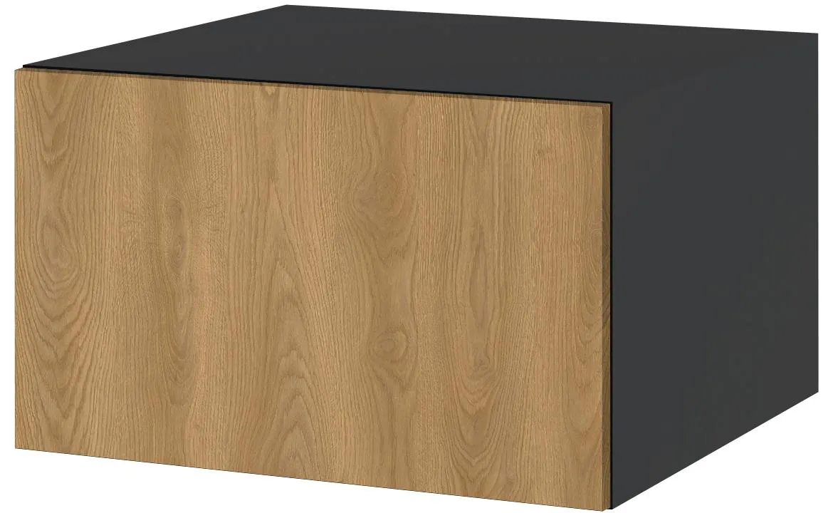 Campari WOG6/36/58 viseci kuhinjski element 1 vrata 60x58x36 cm crni/hrast