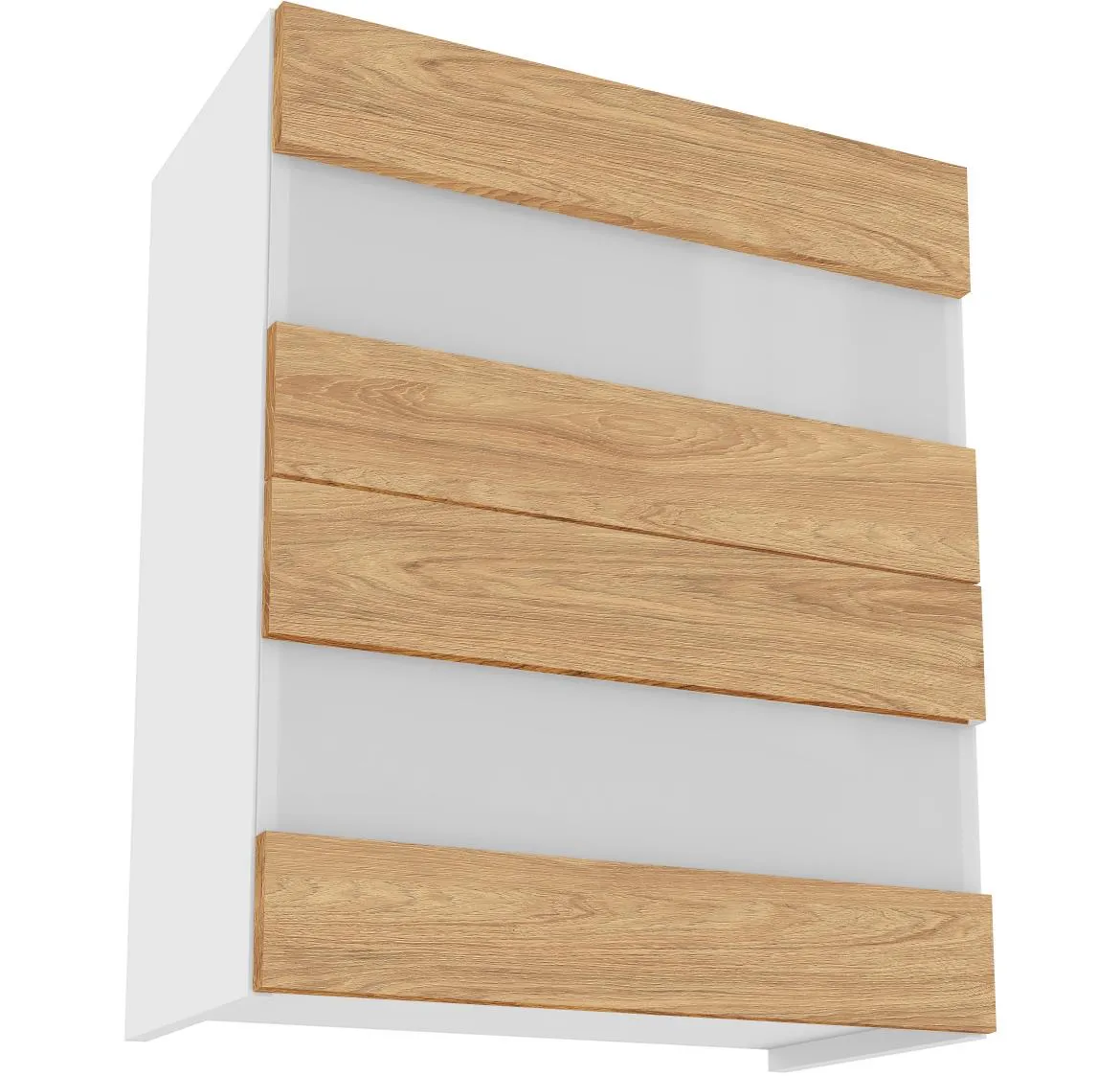 Campari WOW6/72 kuhinjski element 2 vrata 60x32x72 cm natur/bela