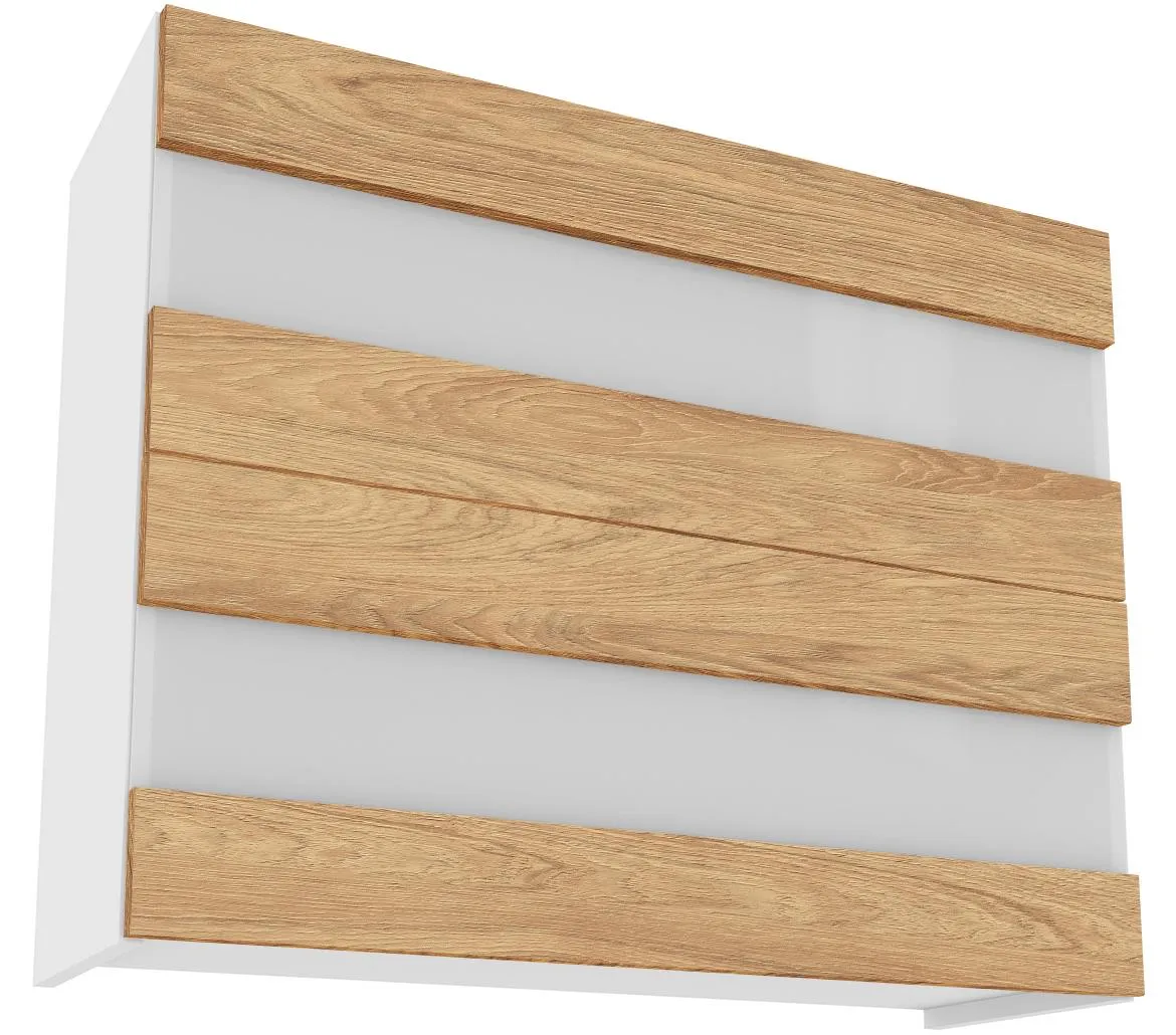 Campari WOW9/72 kuhinjski element 2 vrata 90x32x72 cm natur/bela