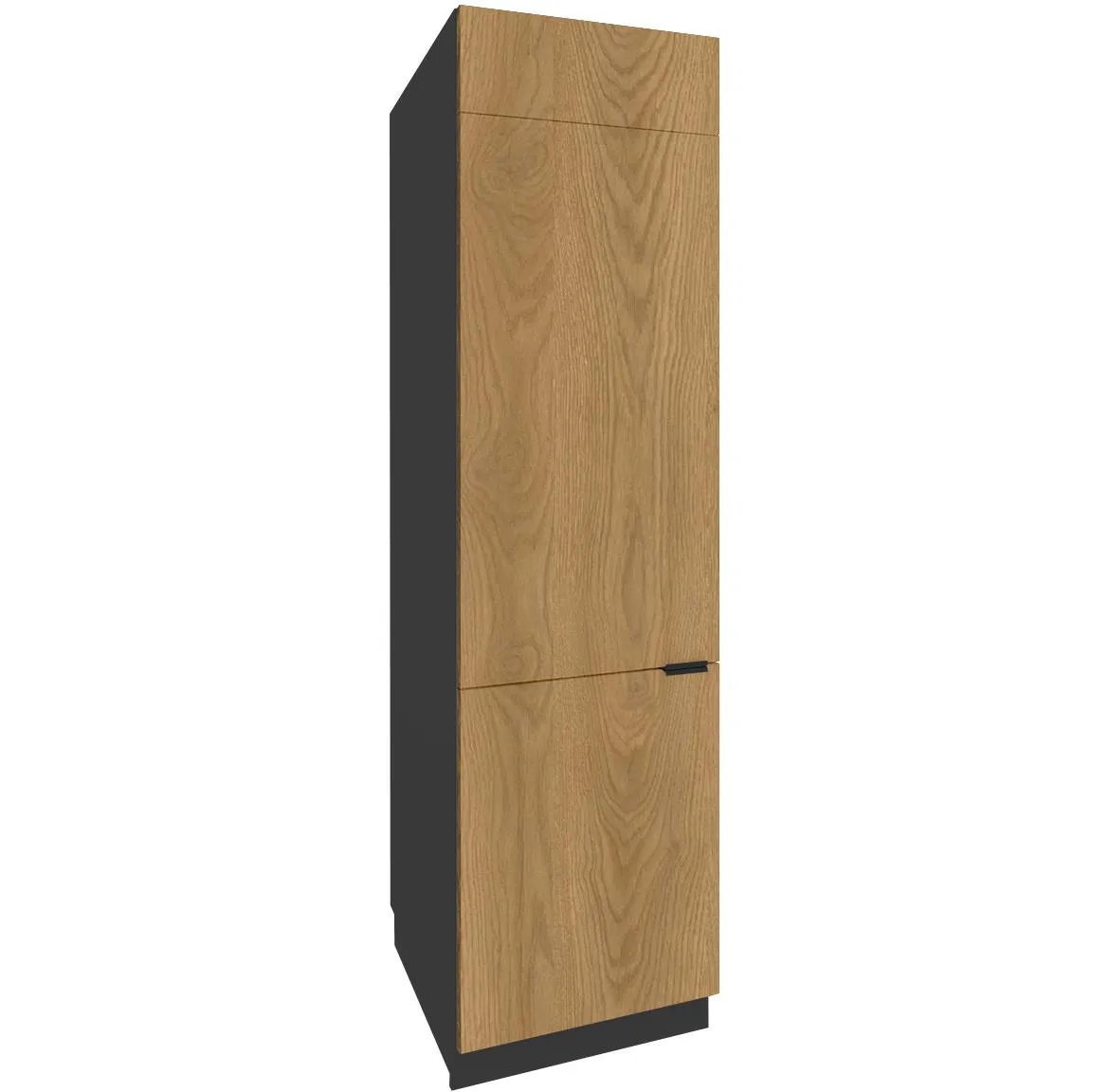 Campari ZL6 kuhinjski element 2 vrata 60x58x218,7 cm crni/hrast