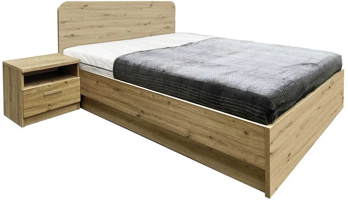 Canada Ca-1a krevet 165x205x102 cm artisan hrast