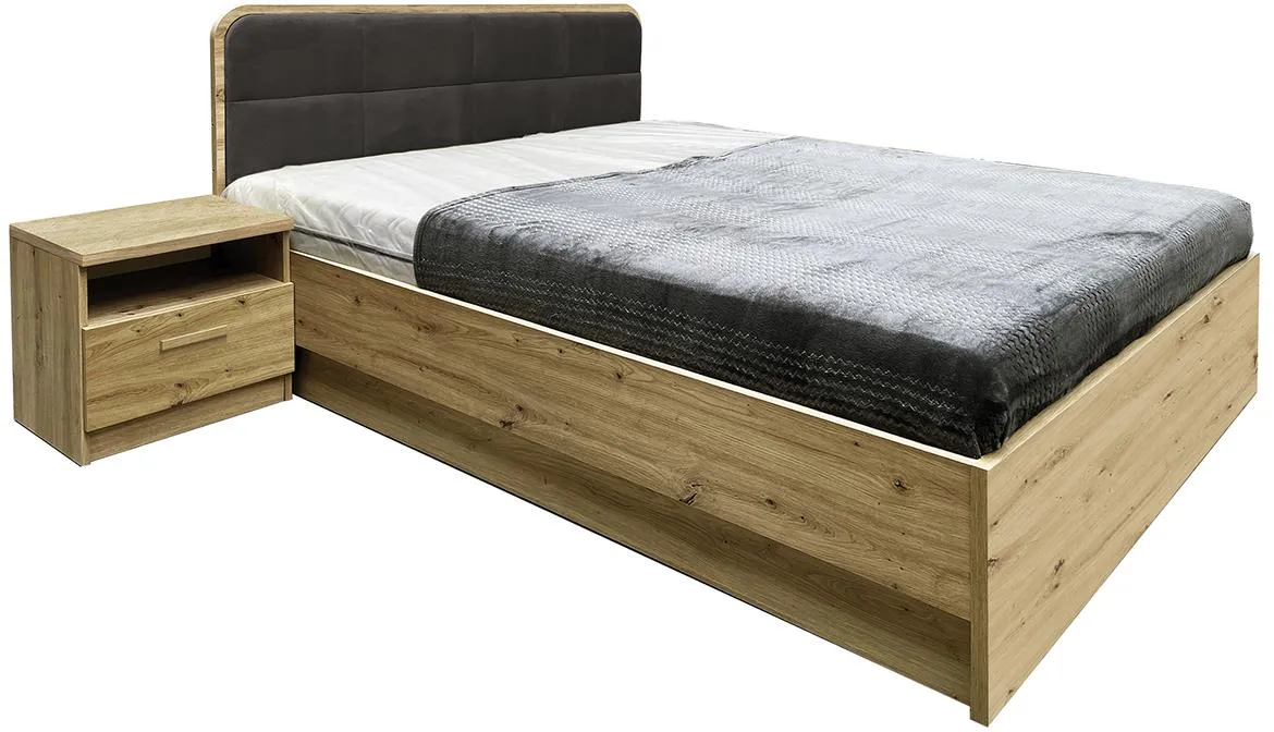 Canada Ca-1g krevet 165x205x102 cm artisan/grafit
