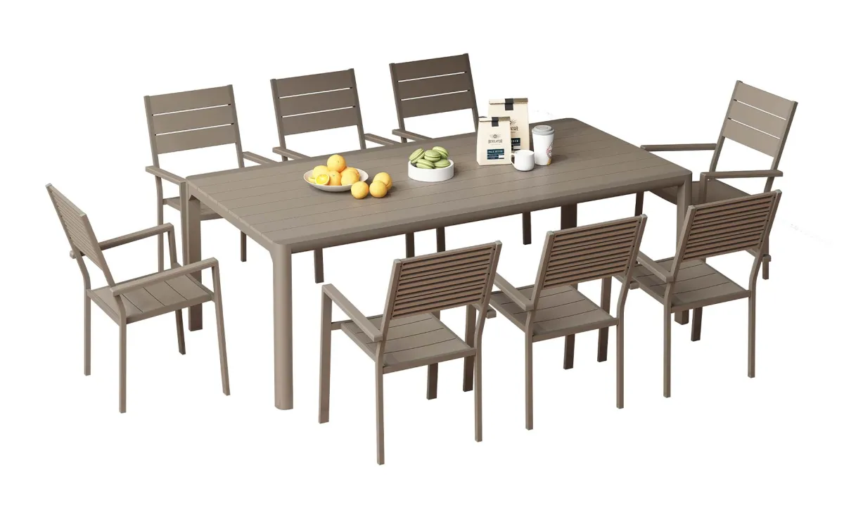 Canari sto 220x111x76 cm taupe