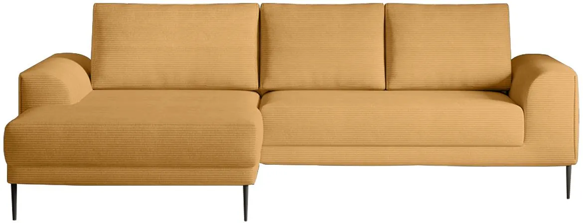 Capitol ugaona garnitura s ležajem 276x175x89 Ontario 32 leva žuta