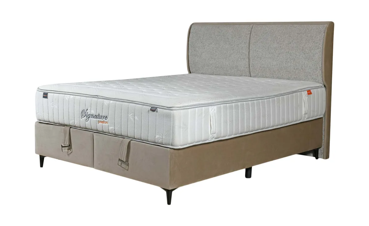 Capua krevet sa prostorom za odlaganje 170x210x140 cm bež