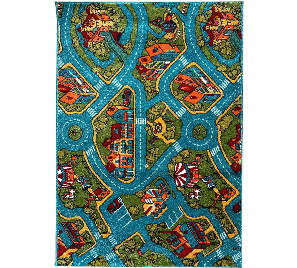 Carpet Play 120x170cm zeleni