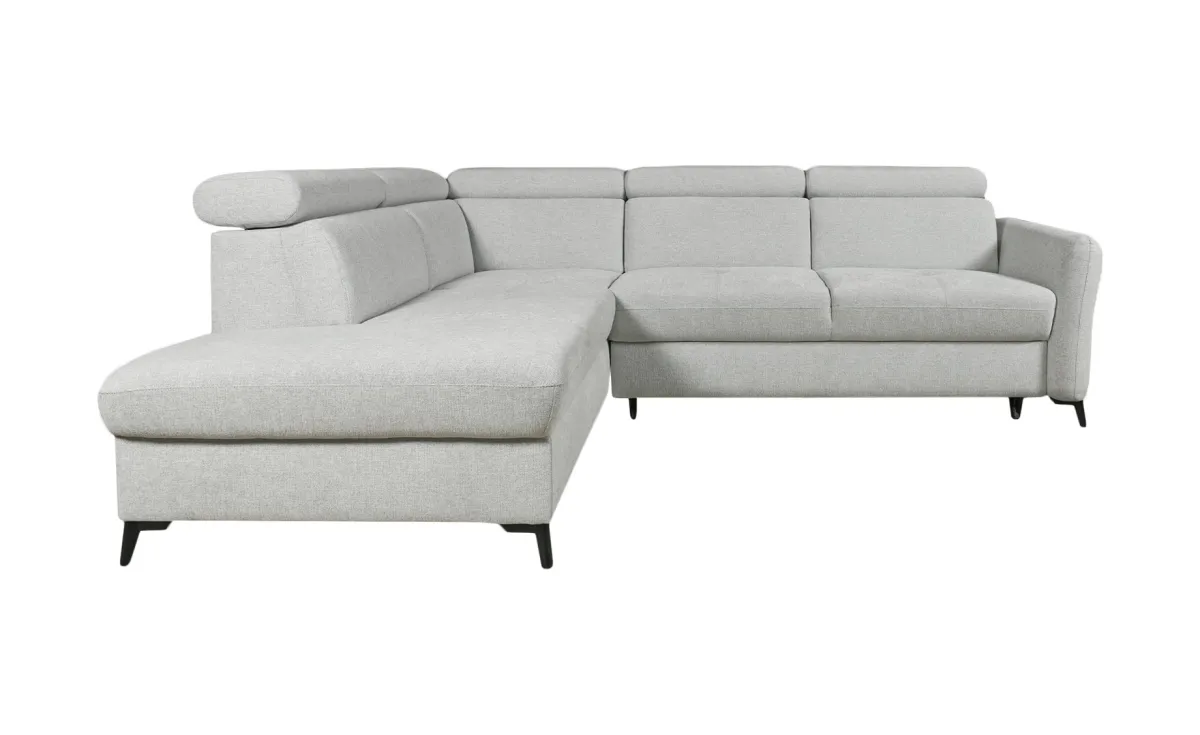 Cato ugaoa garnitura sa ležajem 260x206x82/97 bež leva