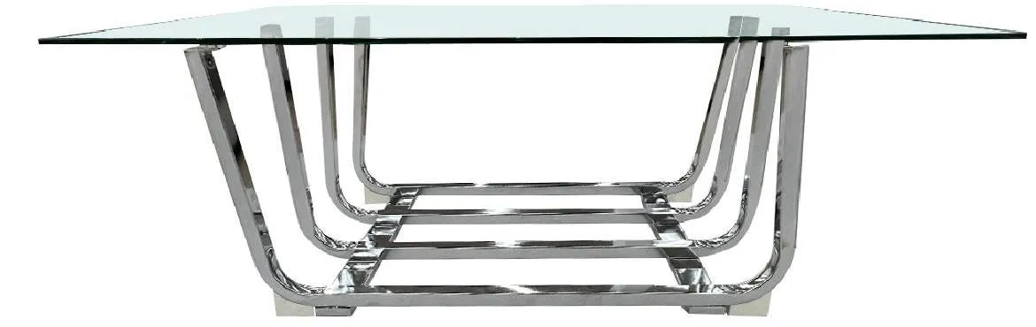 CF60047-A stocic 61x122x46 cm staklo/metal