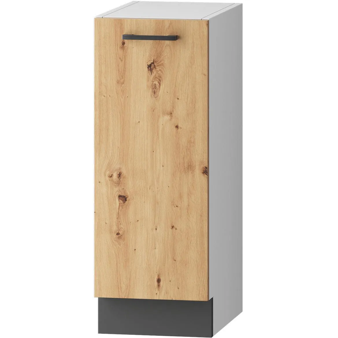 Clara D40 R/L kuhinjski element 1 vrata 40x44,6x82 cm beli/natur (artisan hrast)